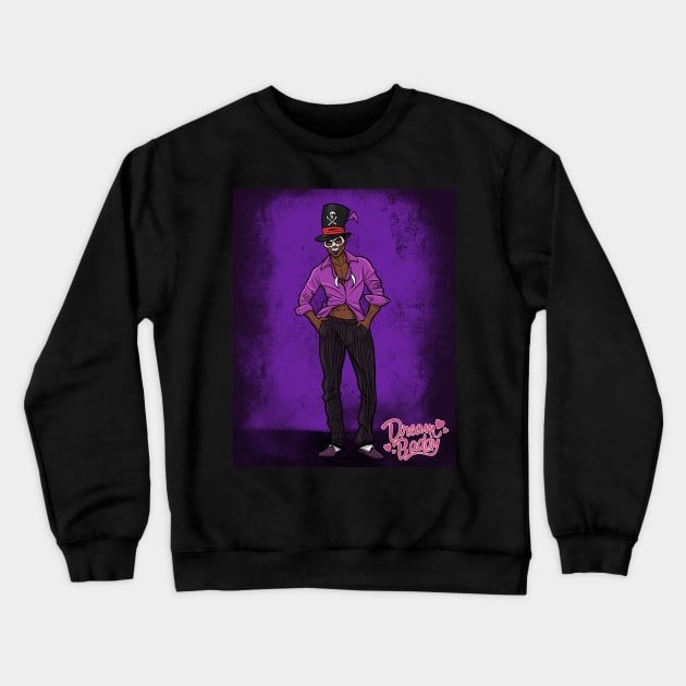 Dream Baddy Dr. Facilier Crewneck Sweatshirt by Twogargs